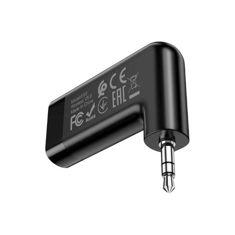 картинка Конвертор ресивер Bluetooth HOCO E53, 10 часов, AUX автомобильный от магазина "мир Электроники"