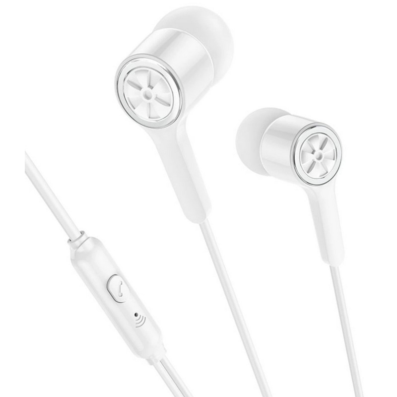 картинка Наушники проводные HOCO M104 HIFI MUSIC 1.2 м от магазина "мир Электроники"