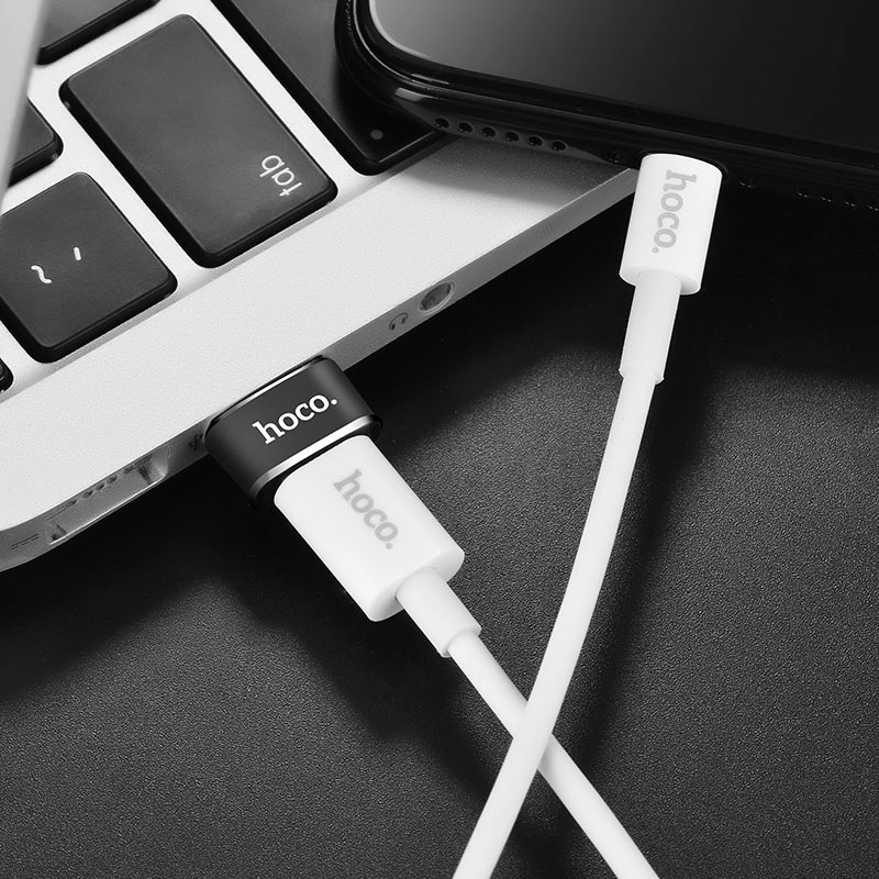 картинка Адаптер HOCO UA6, USB папа на Type-C от магазина "мир Электроники"