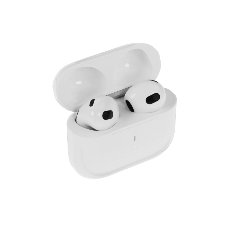 картинка Наушники беспроводные BOROFONE BW58, BT 5.3, белый, до 4 ч от магазина "мир Электроники"