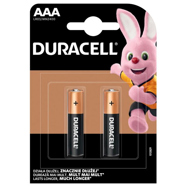 картинка Батарейки AAA DURACELL 1.5В от магазина "мир Электроники"