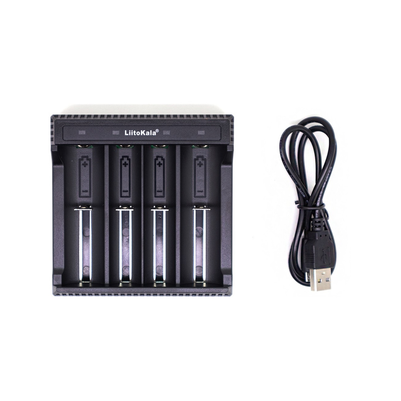 картинка Зарядное устройство LiitoKala Lii-L4, 4 слота Li-Ion от магазина "мир Электроники"