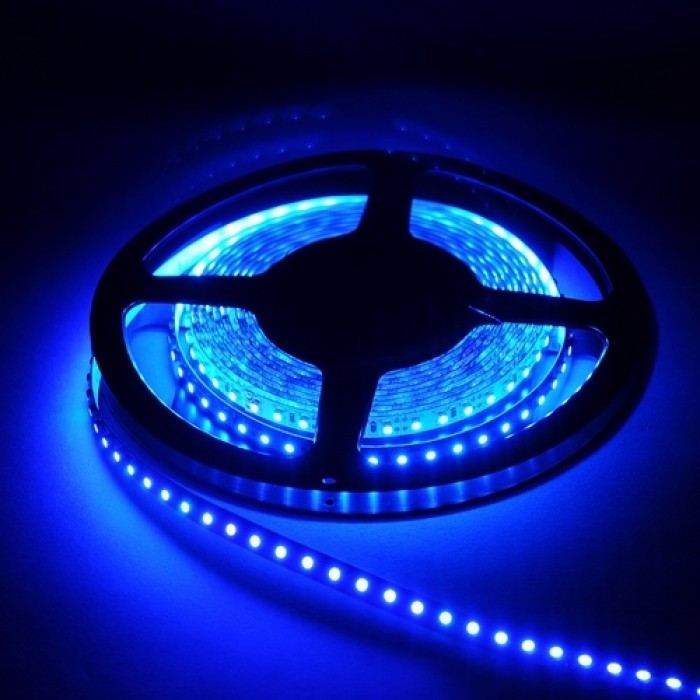 картинка Светодиодная лента SMD 3528,12В 5м синий от магазина "мир Электроники"