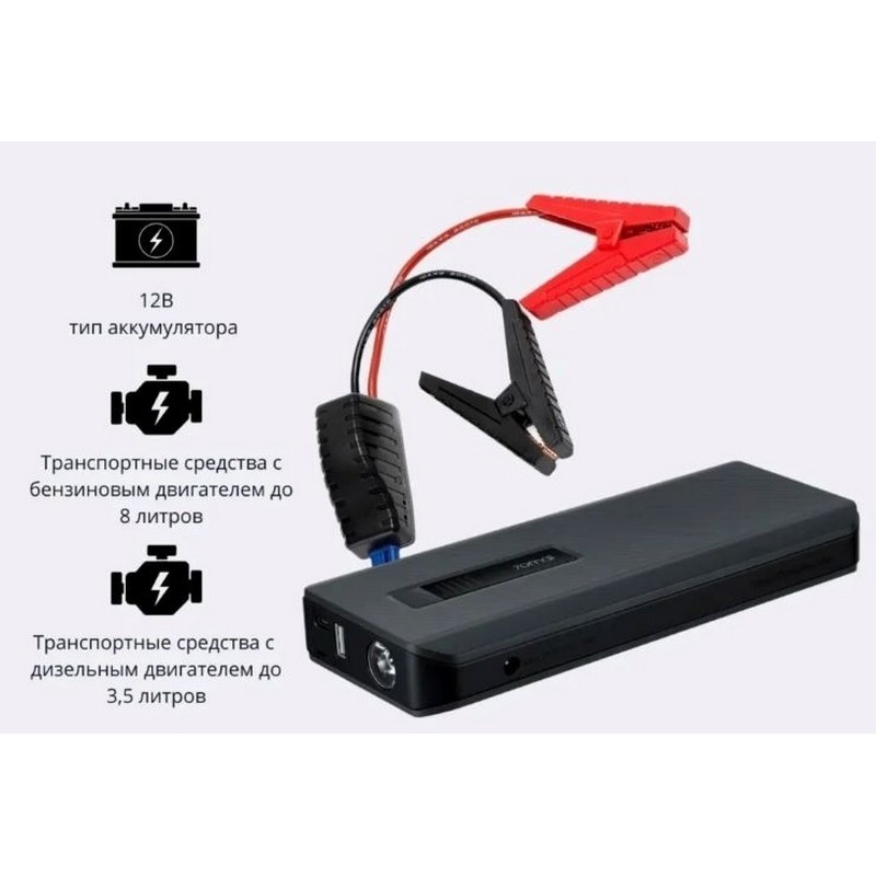 картинка Стартер 70mai пусковое устройство Jump Starter PS06 от магазина "мир Электроники"