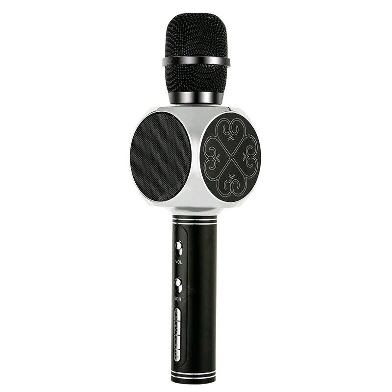 картинка Колонка Bluetooth, Караоке Микрофон YS-63 USB, micro SD от магазина "мир Электроники"