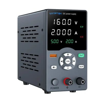 картинка Блок питания Wanptek GC3010H, 0-30B/10A, черный от магазина "мир Электроники"
