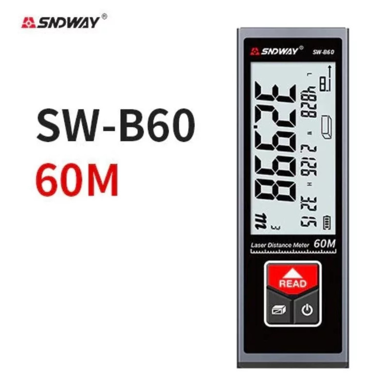 картинка Лазерный дальномер SNDWAY SW-B60 60 м от магазина "мир Электроники"