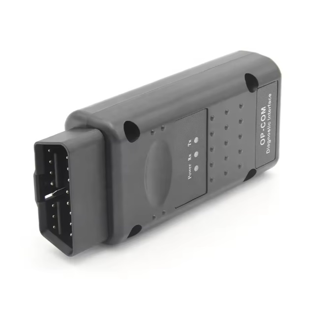 картинка Диагностический сканер OP-COM OBD2 V1.70 для Opel, PIC18F458 от магазина "мир Электроники"