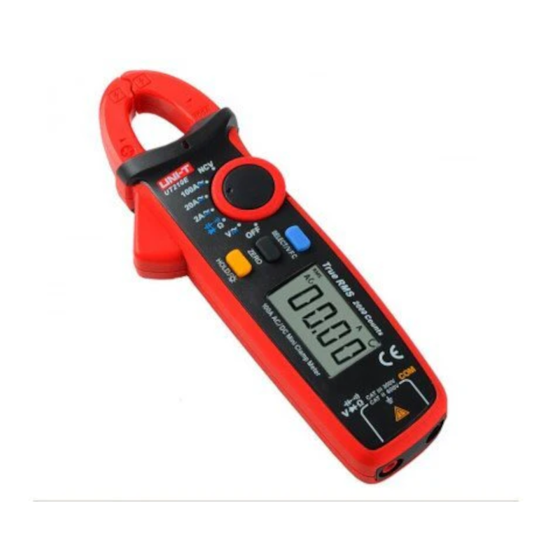 картинка Токовые клещи UNI-T UT210D до 200 A (AC, DC) мультиметр от магазина "мир Электроники"