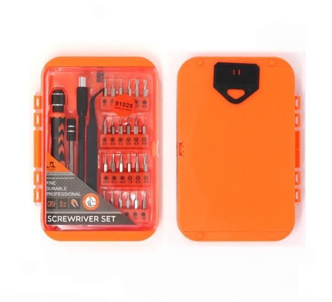 картинка Набор мини отверток прорезиненных 28 в 1, DIY Repair Tool Kit от магазина "мир Электроники"