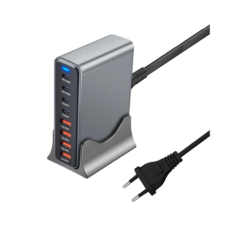 картинка Зарядная станция MBC 530 Вт, 4USB-C PD 140W, 4USB-A PD 30W от магазина "мир Электроники"