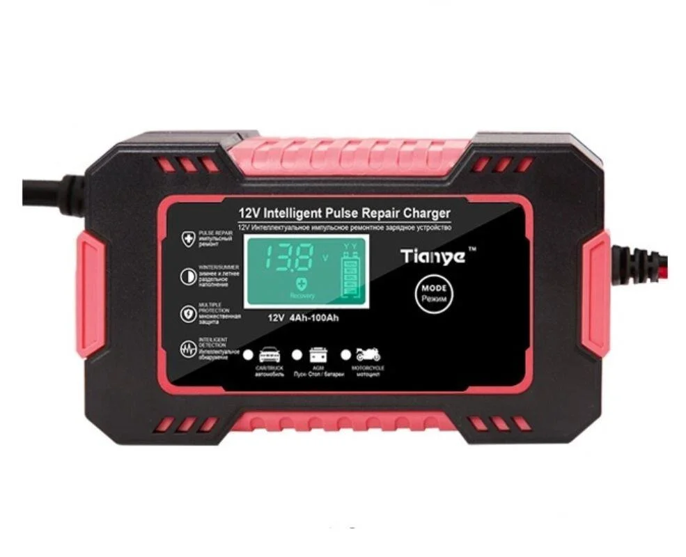 картинка Зарядное устройство 12В/24В 8/4A для кислотных (свинцовых) и герметичных аккумуляторов от магазина "мир Электроники"