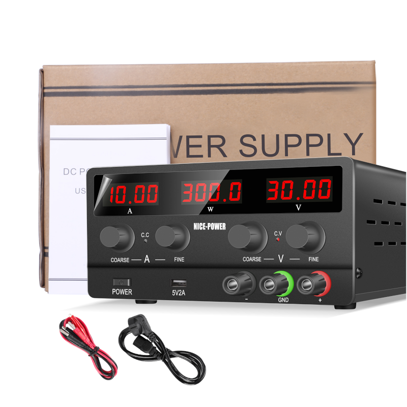 картинка Лабораторный блок питания NICE SPS-H3010 30В / 10А от магазина "мир Электроники"