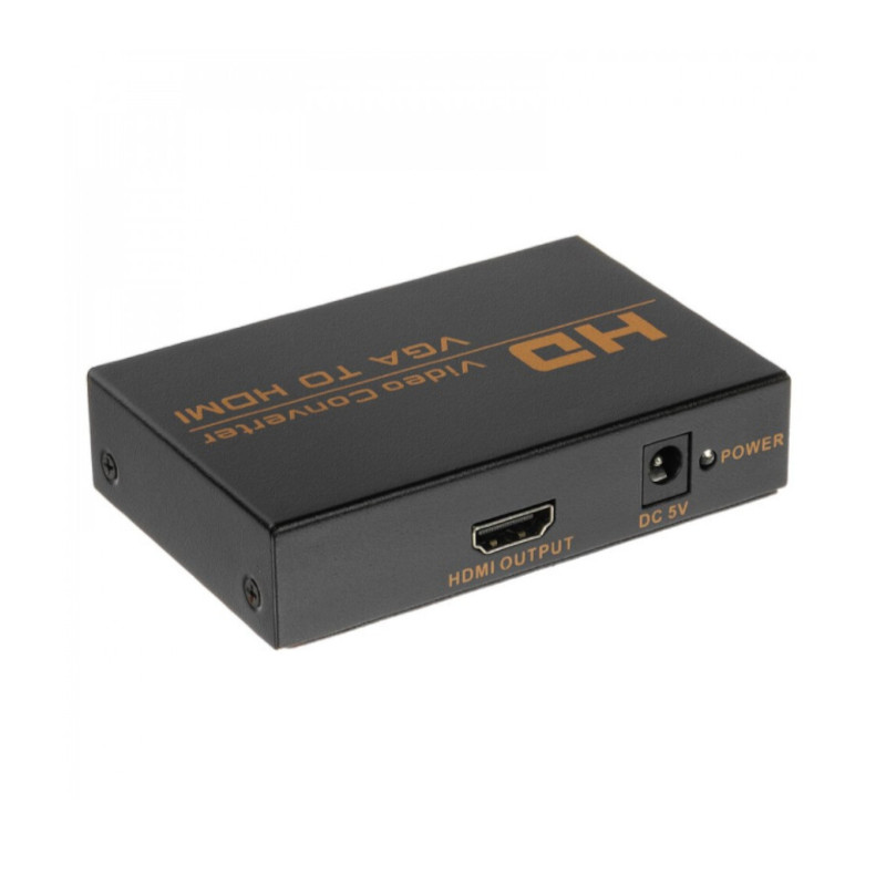 картинка Конвертор HWH-2058 VGA+R/L аудио на HDMI от магазина "мир Электроники"