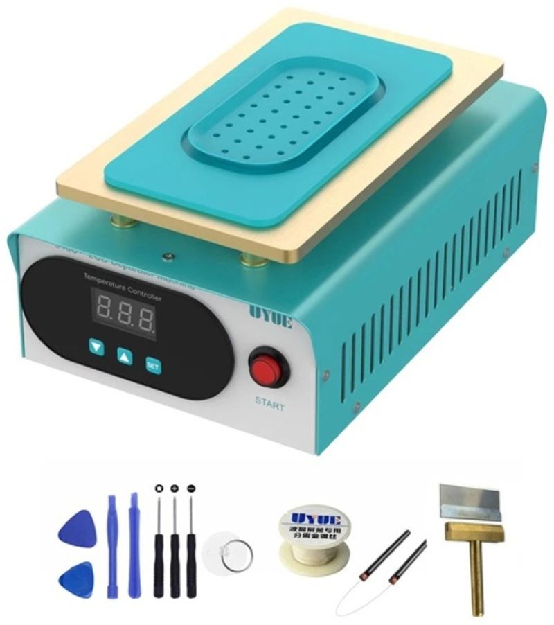 картинка Сепаратор UYUE 948S для ремонта экрана смартфона до 7" с нагревтель, вакуумным насос от магазина "мир Электроники"