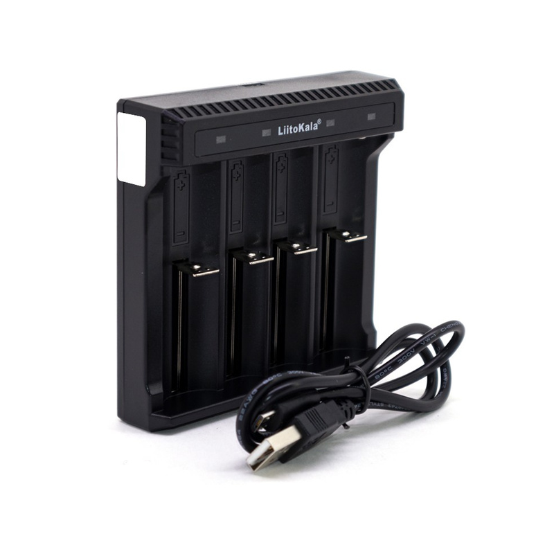 картинка Зарядное устройство LiitoKala Lii-L4, 4 слота Li-Ion от магазина "мир Электроники"