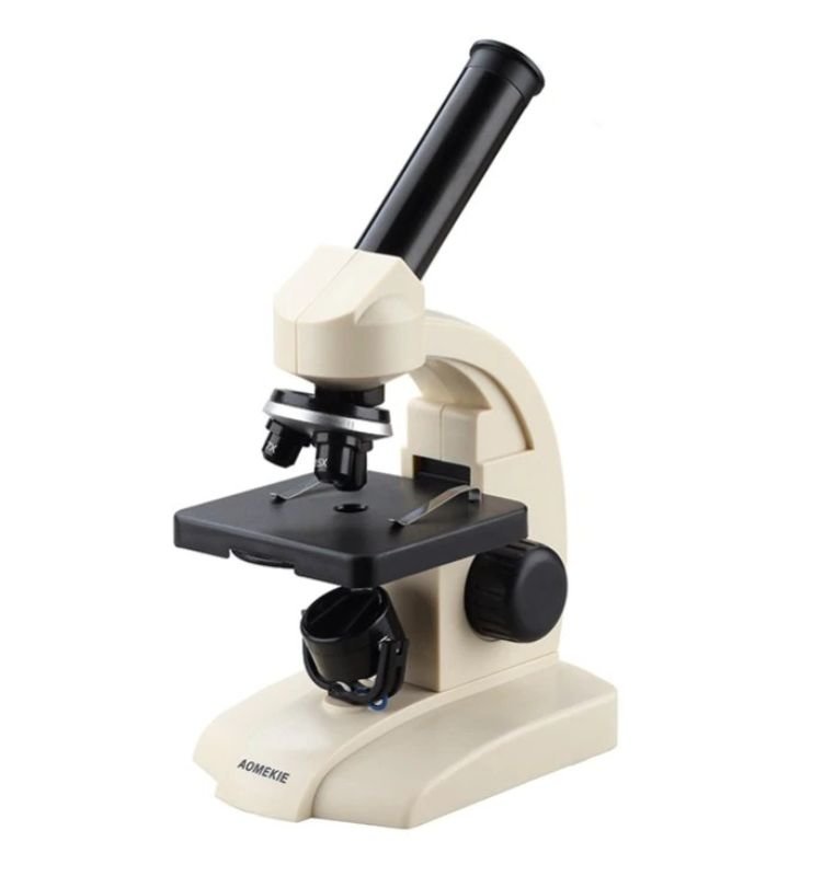 картинка Микроскоп биологический Aomekie AO1005, 70х. 150х, 400х, профессинальный от магазина "мир Электроники"