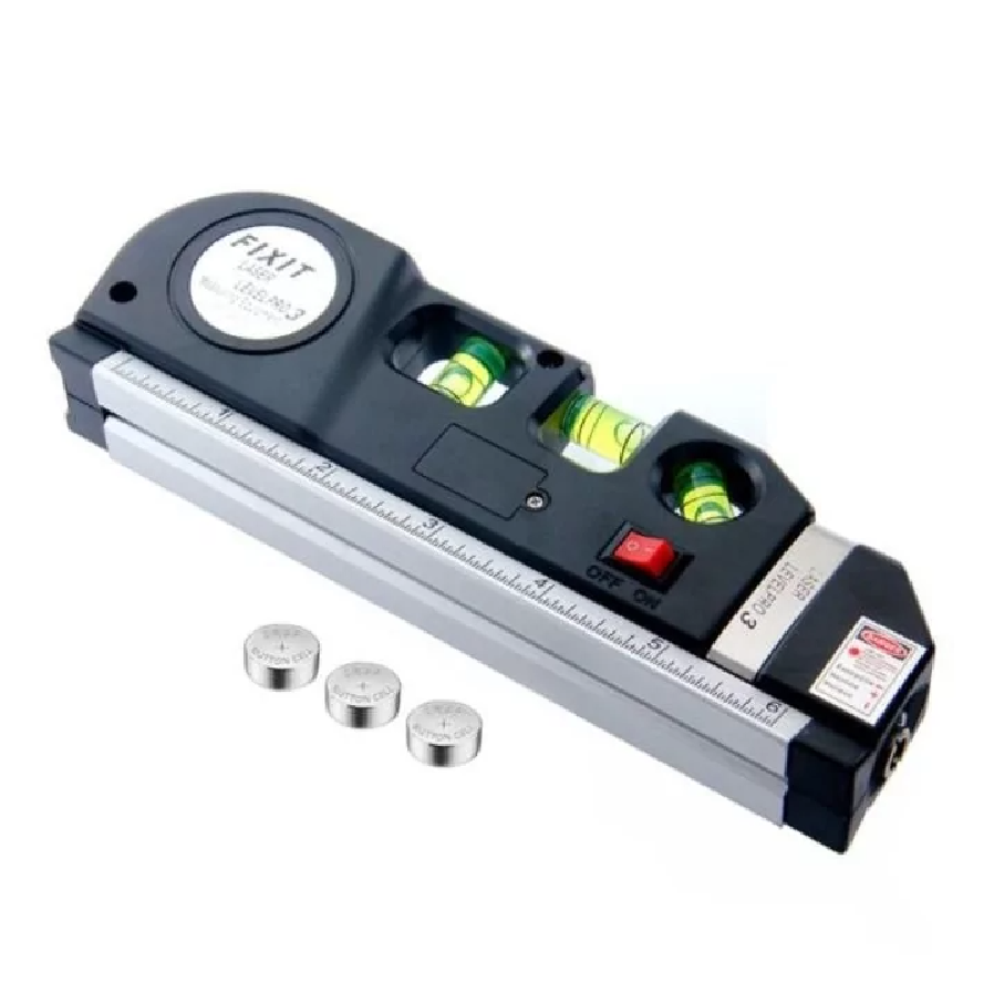 картинка Лазерная линейка 19 см с рулеткой 2,5 м от магазина "мир Электроники"