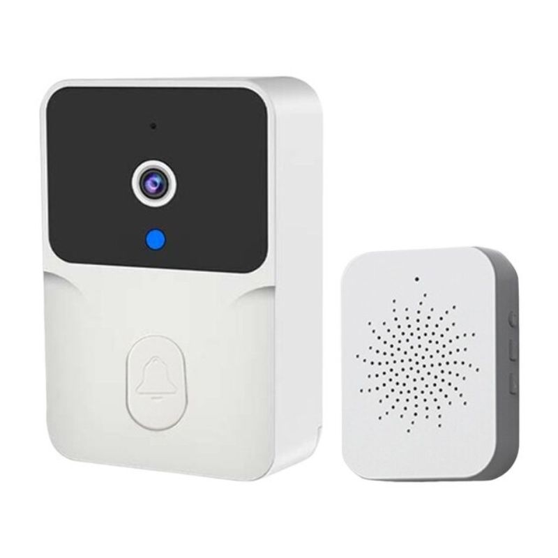 картинка Беспроводной звонок M8 с камерой WIFI, управление с телефона, IR от магазина "мир Электроники"
