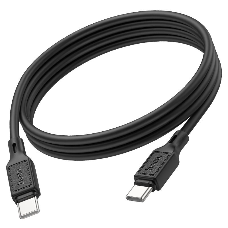картинка Шнур HOCO X90, Type-C на Type-C, 60W 3 А, 1 м от магазина "мир Электроники"