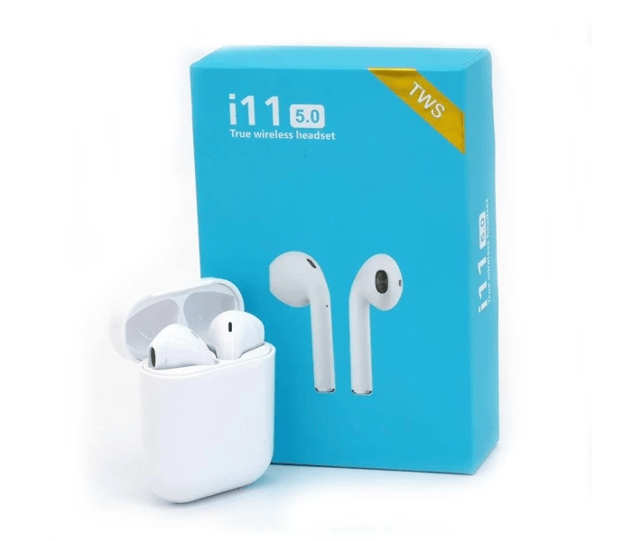 картинка Наушники беспроводные i11 5.0 TWS AAA		 от магазина "мир Электроники"