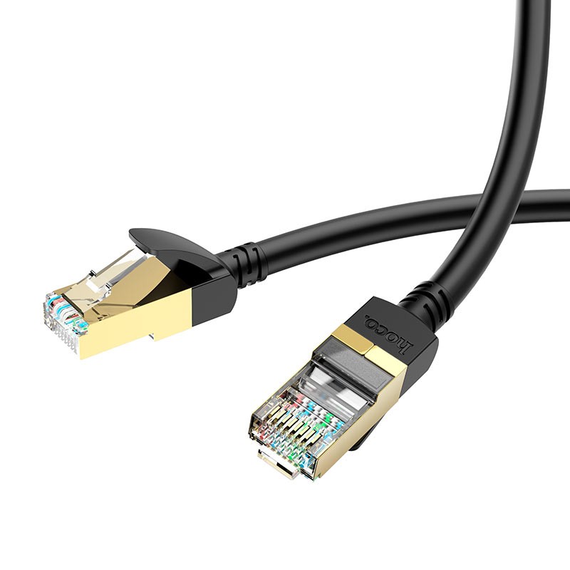 картинка Кабель компьютерный HOCO US02 LAN Cat 6, 1Гбит, 5 м от магазина "мир Электроники"
