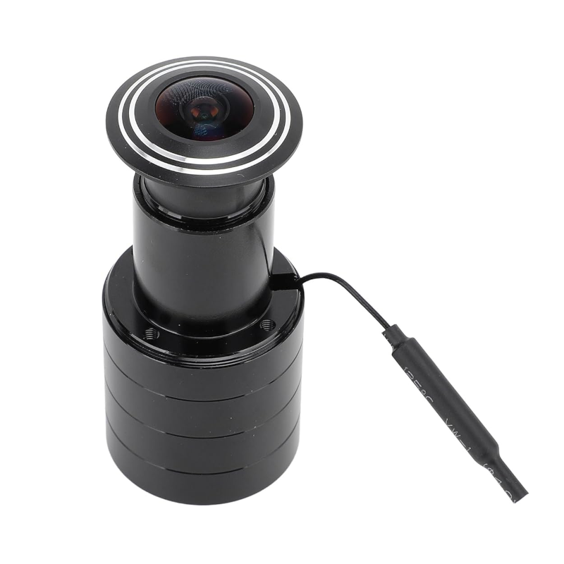 картинка Видео глазок дверной мини Wi-Fi, 1080P, Tuya, 1.7 мм, рыбий глаз от магазина "мир Электроники"