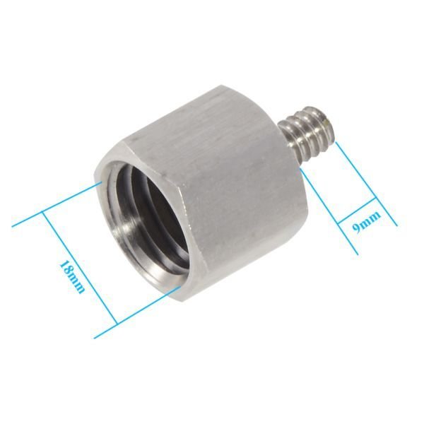 картинка Адаптер-переходник 5/8_ - 1/4_ для лазерного уровня (Код: ) от магазина "мир Электроники"