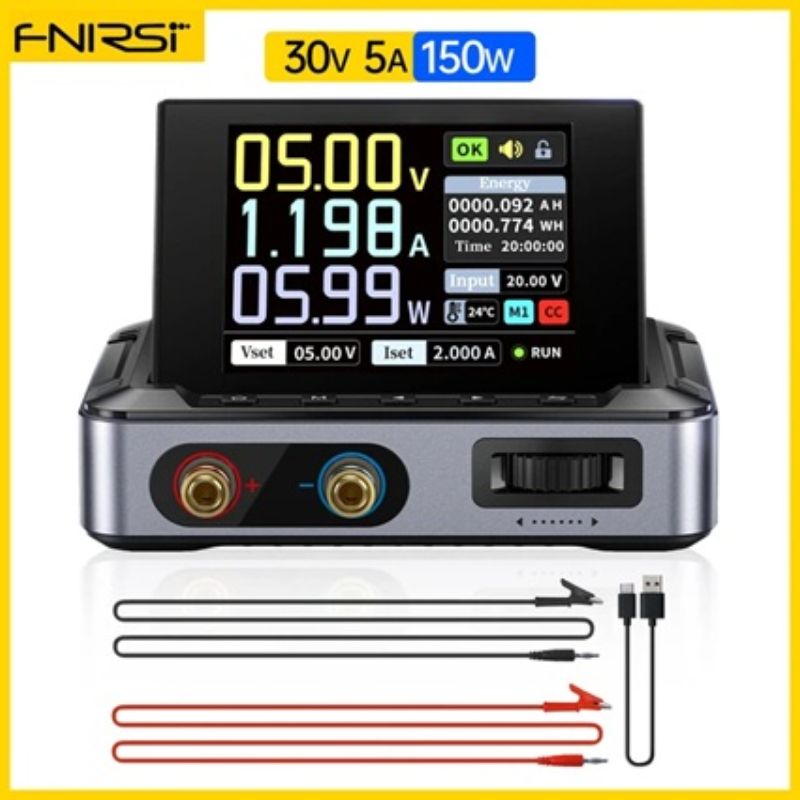картинка Преобразователь DC/DC FNIRSI DPS-150 до 30В/5А, 150 Вт, лабораторный, понижающий от магазина "мир Электроники"