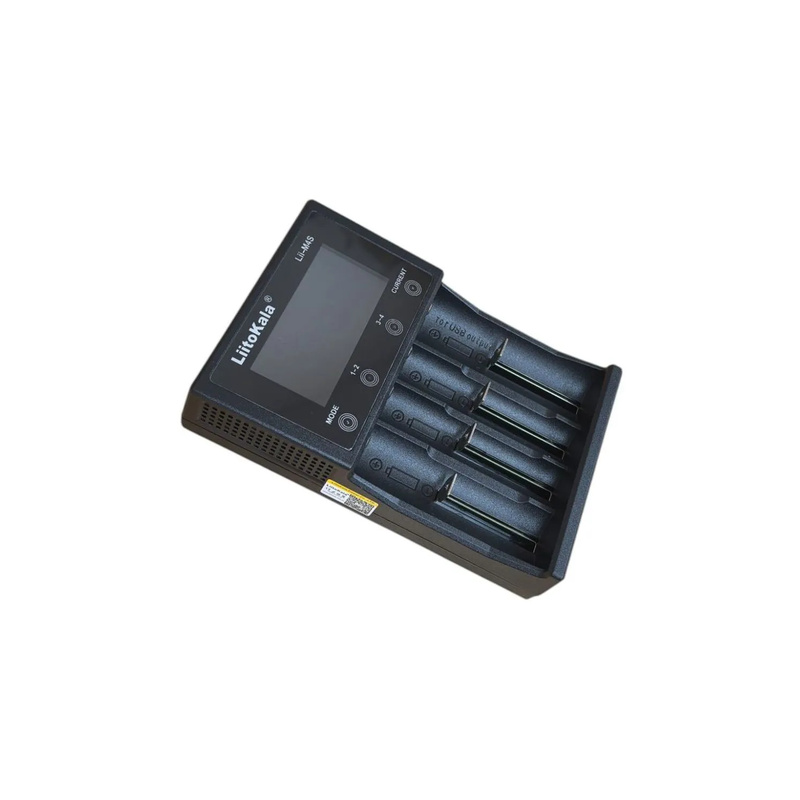 картинка Зарядное устройство LiitoKala Lii-M4S+(U1), 4 слота, Li-ion/Ni-HM + зарядка от магазина "мир Электроники"