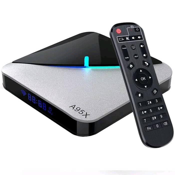 картинка TV Box A95X F3 Air S905X3 Android 9, 4/64 ГБ от магазина "мир Электроники"