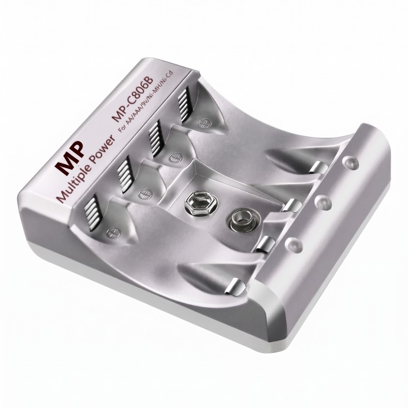 картинка Зарядное устройство Multiple Power MP-806B  для Ni-MH/Ni-Cd аккум. АА/ААА от магазина "мир Электроники"