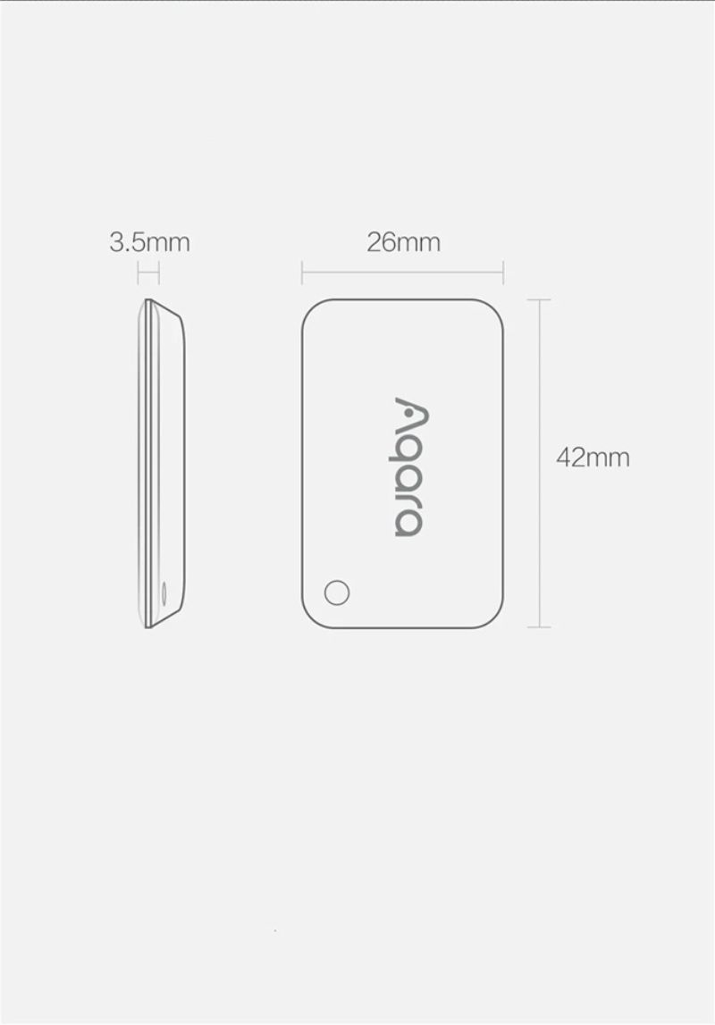 картинка NFC карта замка для умного замка Aqara ZNMSC11LM от магазина "мир Электроники"