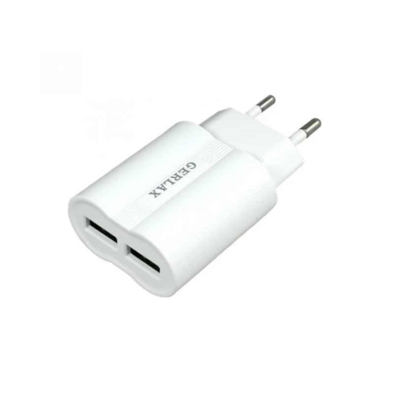 картинка Зарядное устройство GERLAX GA-06 2.1A 2USB IPhone от магазина "мир Электроники"