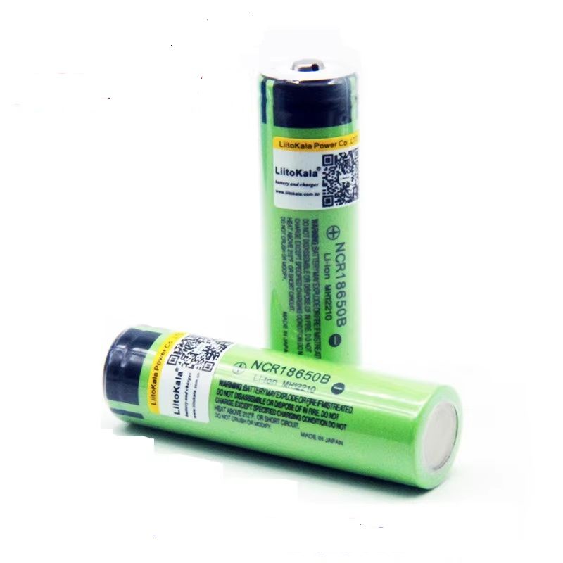 картинка Li-Ion литий-ионный аккумулятор Liitokala NCR18650B 3400 мАч, не защищенный для фонариков от магазина "мир Электроники"