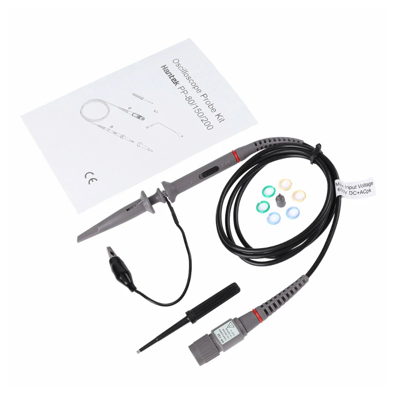 картинка Щуп зонд PP-150, 1X/10X для осциллографа, до 100 МГц от магазина "мир Электроники"