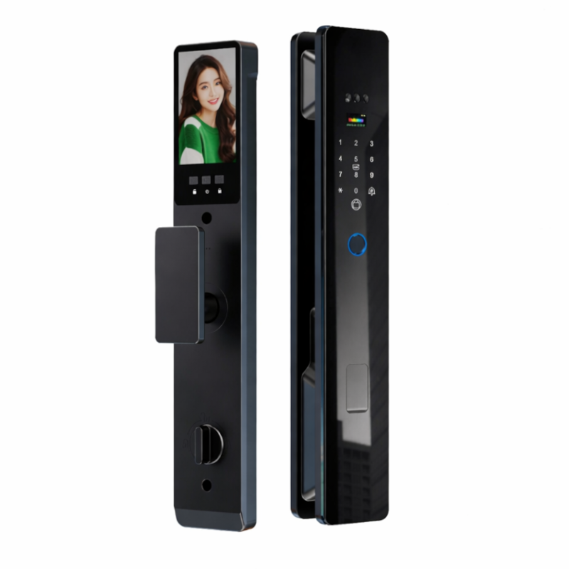 картинка  Замок дверной Tuya K49-3DFace, WIFI ВТ, Face ID от магазина "мир Электроники"