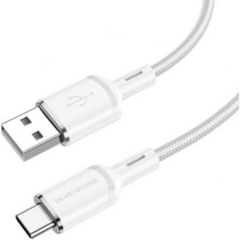 картинка Шнур BOROFONE BX90, 3 А, Type-C, 1 м от магазина "мир Электроники"