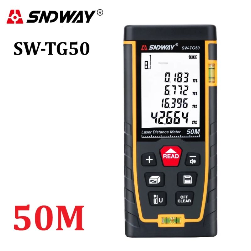 картинка Лазерный дальномер SW-TG50 (50 м) от магазина "мир Электроники"
