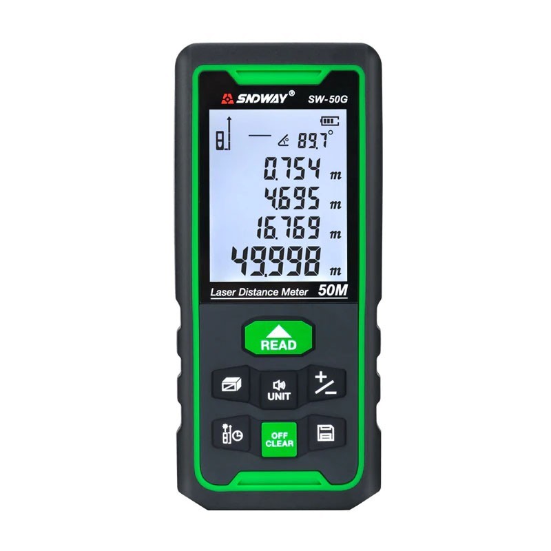 картинка Лазерный дальномер SNDWAY SW-50BG от магазина "мир Электроники"