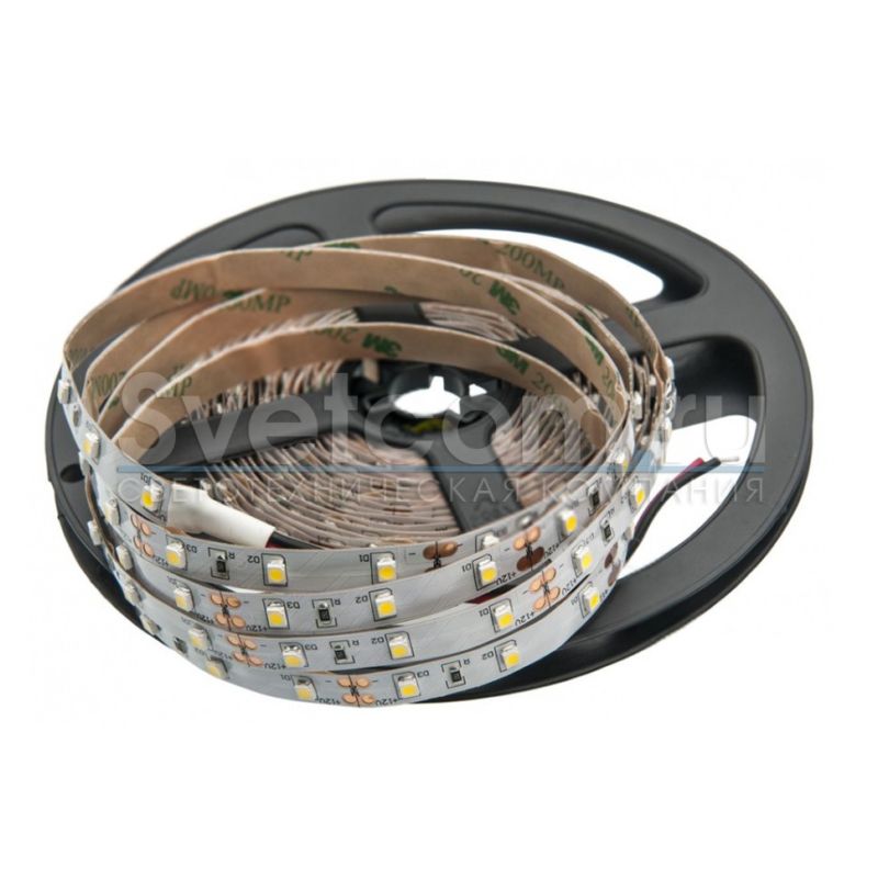 картинка Светодиодная лента SMD 3528,12В 5м, холодный белый от магазина "мир Электроники"