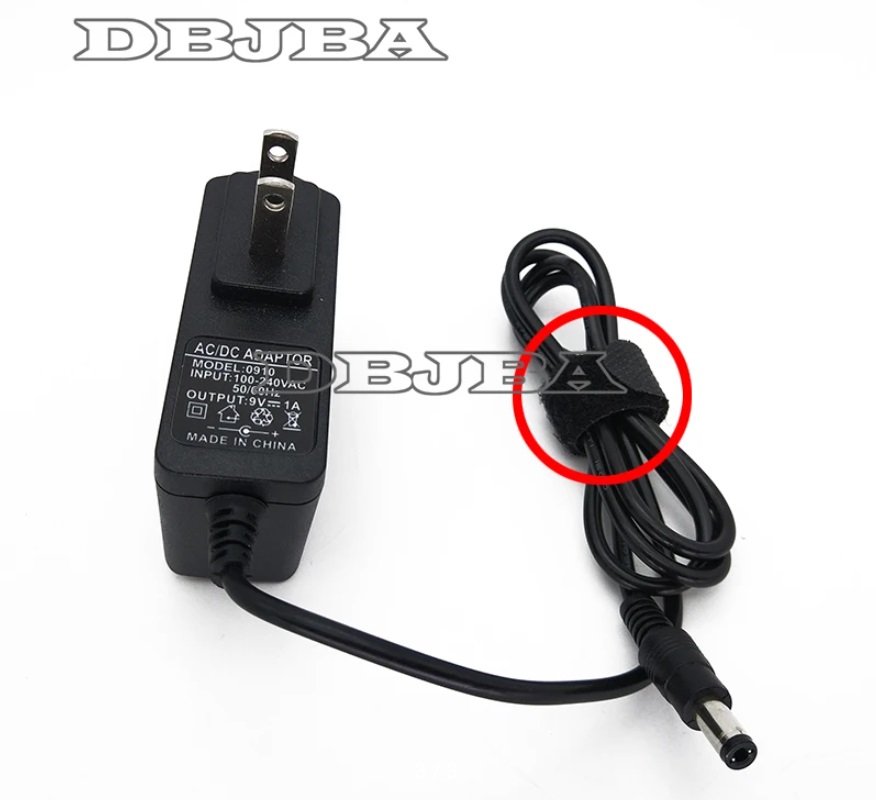 картинка Блок питания DBJBA 9В, 1А, тип вилки US / США от магазина "мир Электроники"