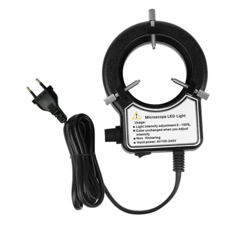 картинка Микроскоп цифровой YIZHAN, HDMI+VGA камера, объектив 150x, подсветка, держатель от магазина "мир Электроники"