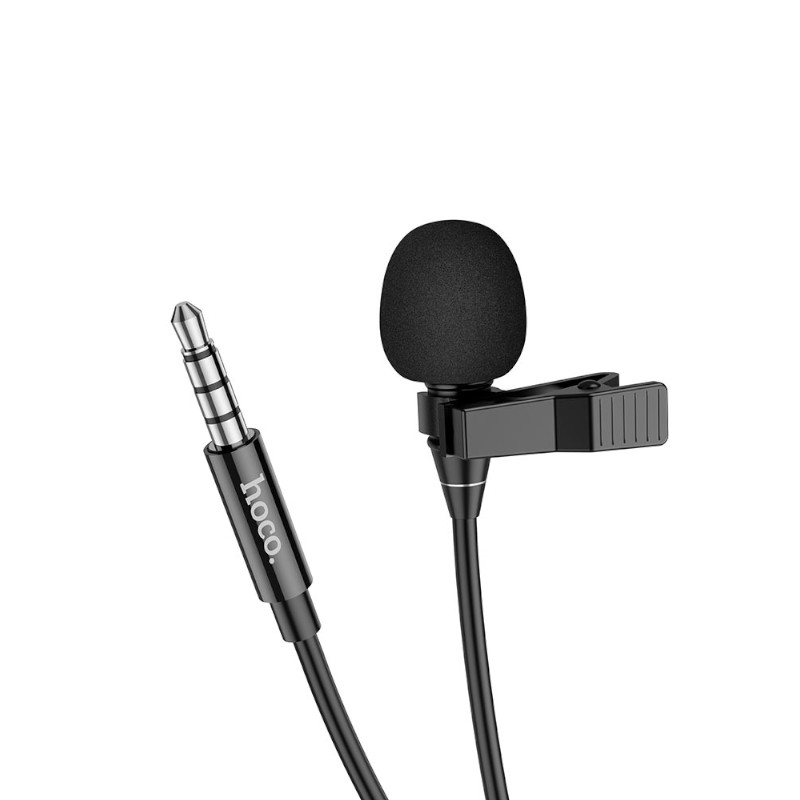 картинка Микрофон петличка HOCO L14 проводной от магазина "мир Электроники"