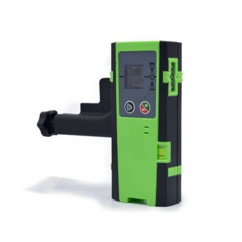 картинка Приемник для лазерного уровня Clubiona, кронштейн, зеленый оуч от магазина "мир Электроники"