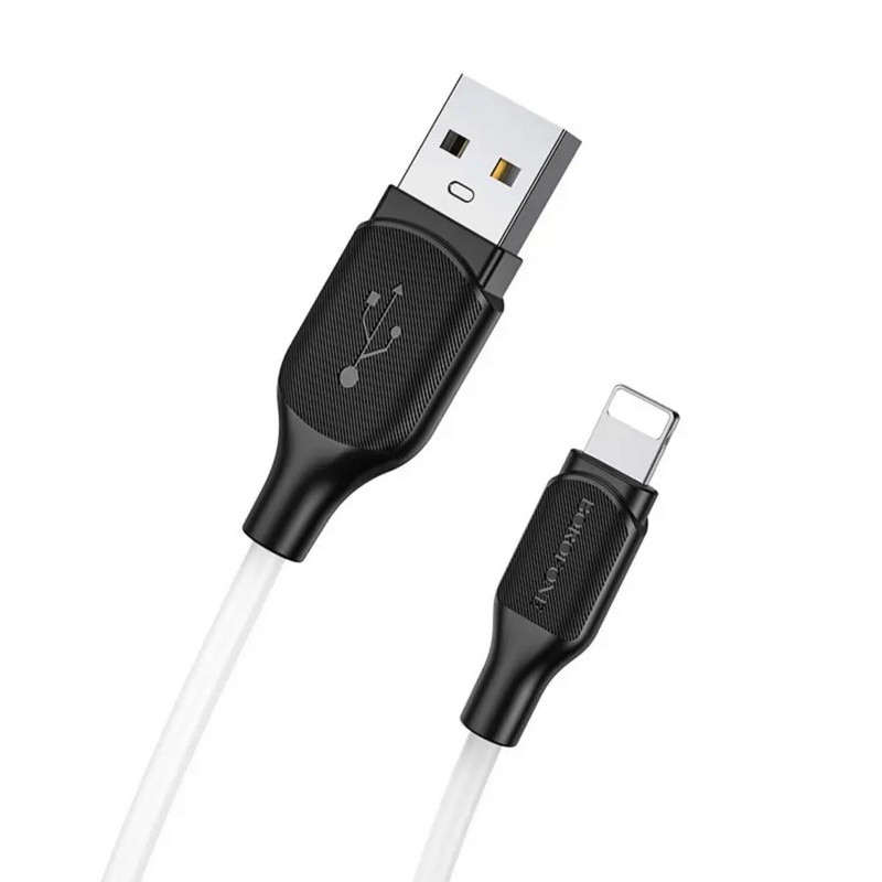 картинка Шнур BOROFONE BX42, IP, 2.4 A, 1 м от магазина "мир Электроники"