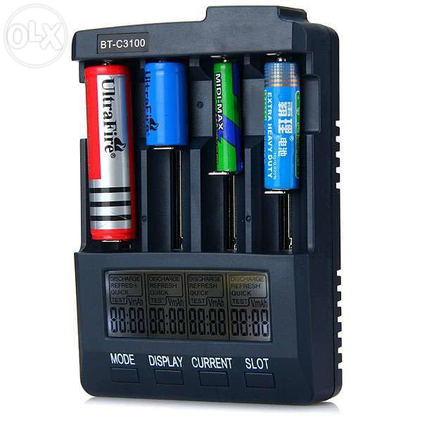 картинка Opus BT-C3100 зарядное устройство для NiCd/NiMH/Li-ion аккумуляторов от магазина "мир Электроники"