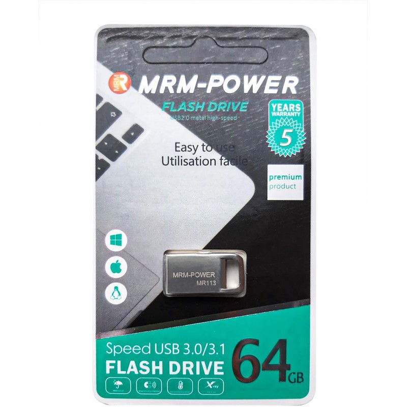 картинка Флешка MRM POWER MRM 113 64 GB от магазина "мир Электроники"