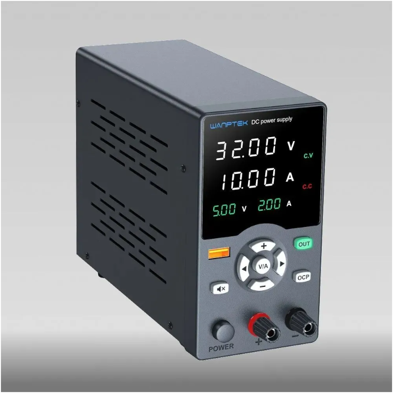 картинка Блок питания Wanptek GC3010H, 0-30B/10A, черный от магазина "мир Электроники"