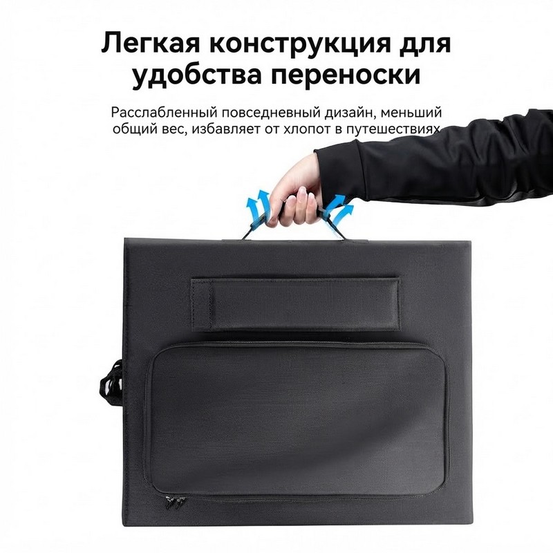 картинка Солнечная панель складная DEMUDA 200 Вт/21 578*555*40мм от магазина "мир Электроники"